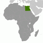 mapa Egito