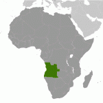 mapa da Angola